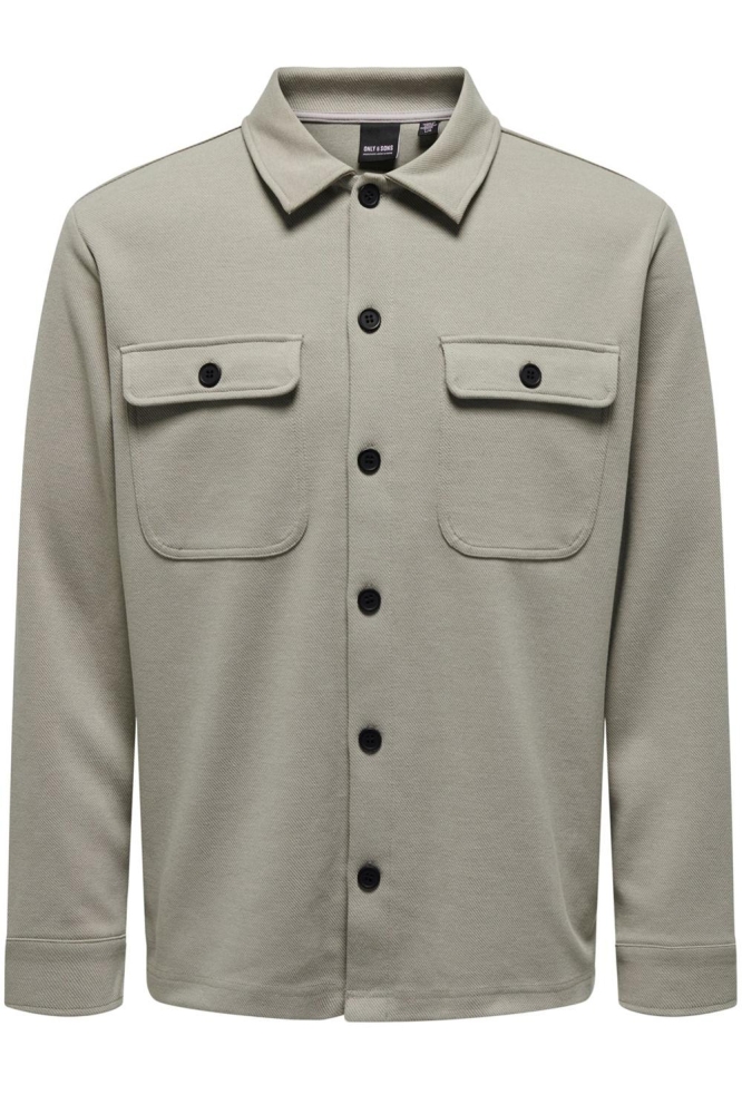 ONSNEWKODYL OVERSHIRT SWEAT NOOS 22021279 Vintage Khaki Pattern